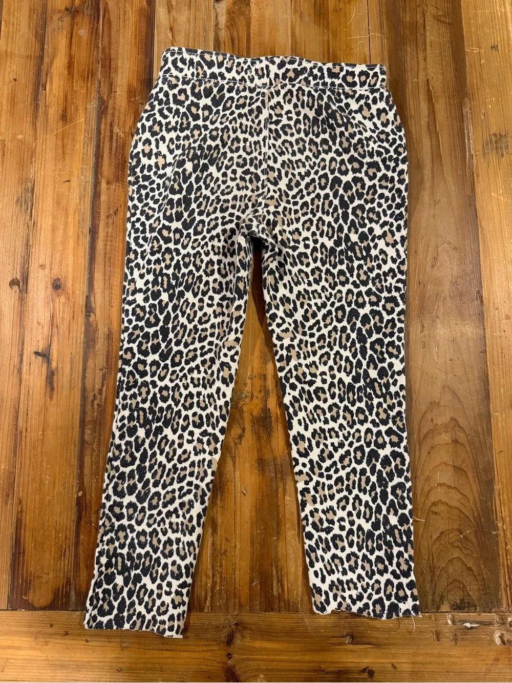 Place Leopard Print Leggings in Tan and Black